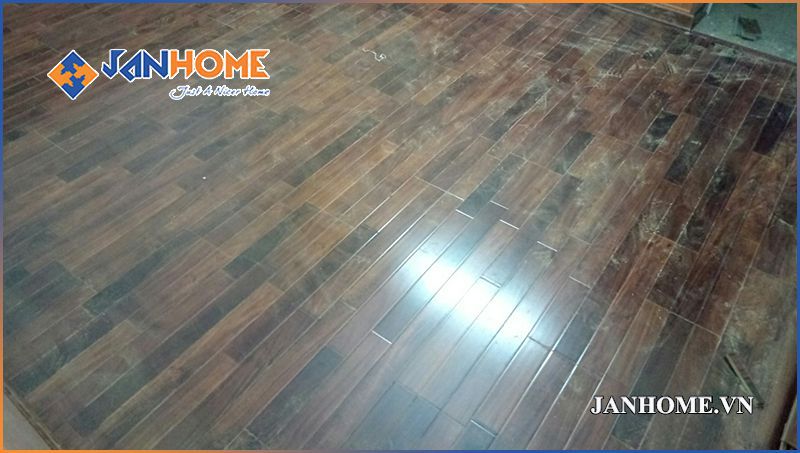 Sàn gỗ Ecofloor 30106 vân tự nhiên bóng dày 12mm