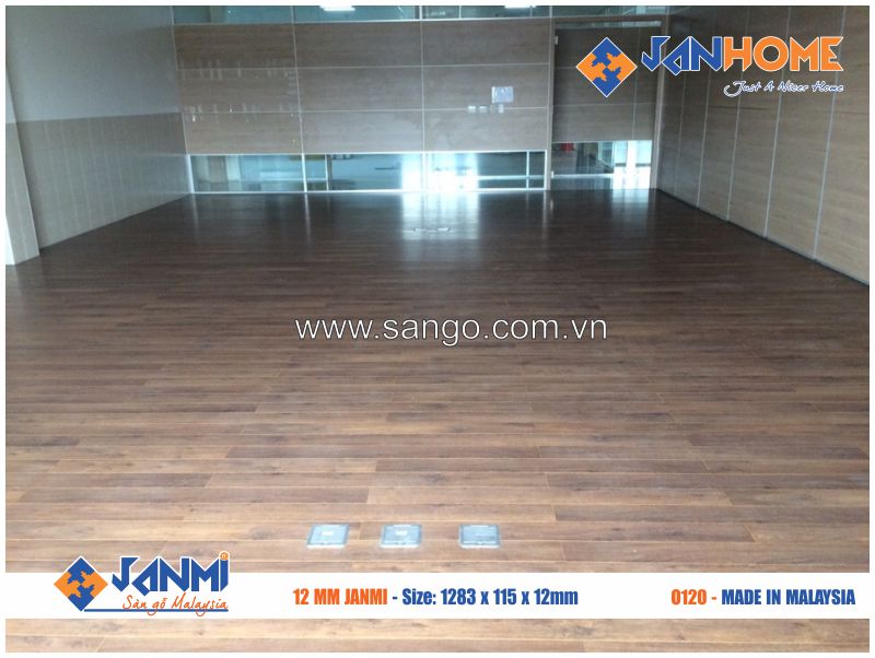 Hình ảnh thực tế sàn gỗ JANMI O120